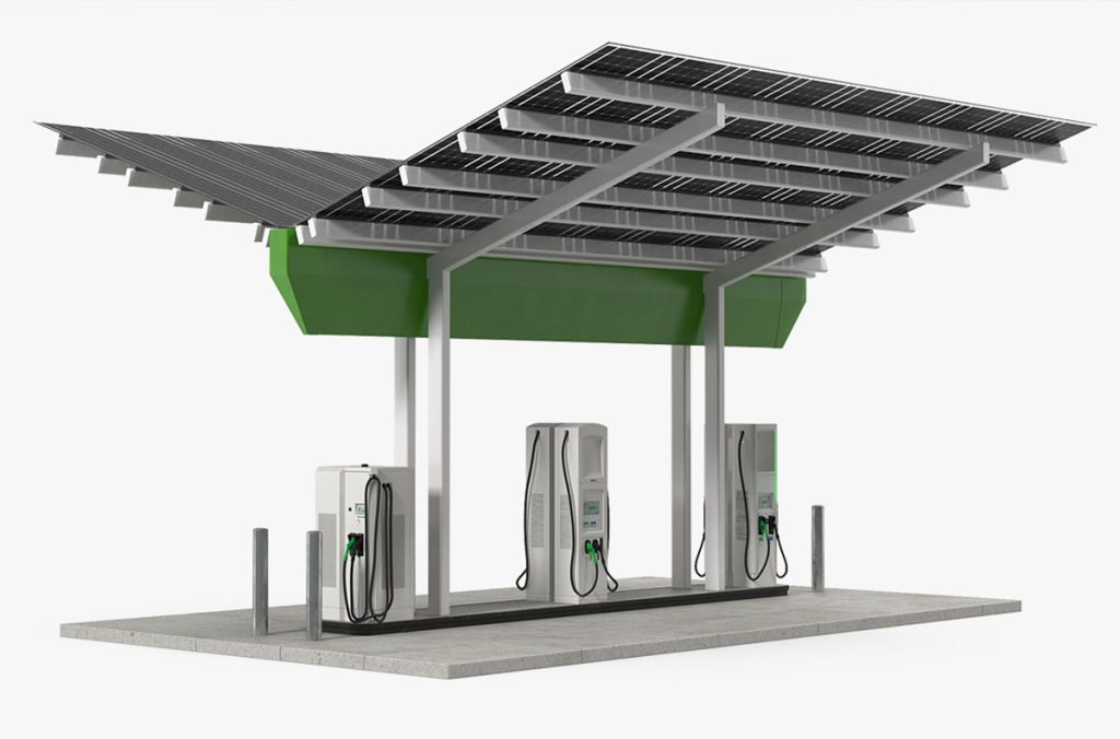 Portable Solar EV Charger