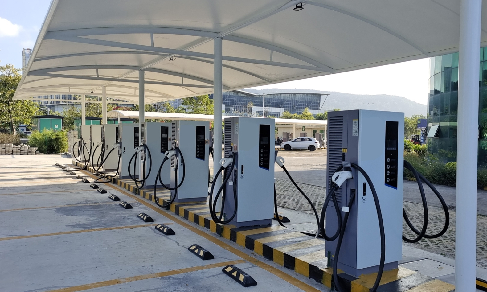 Install charging stations at tourist sites.