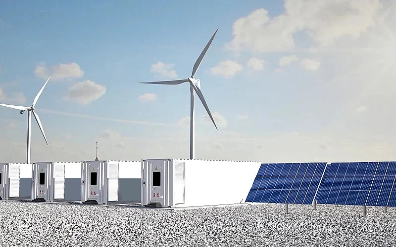 Wind-Solar-Diesel-BESS Cabinet